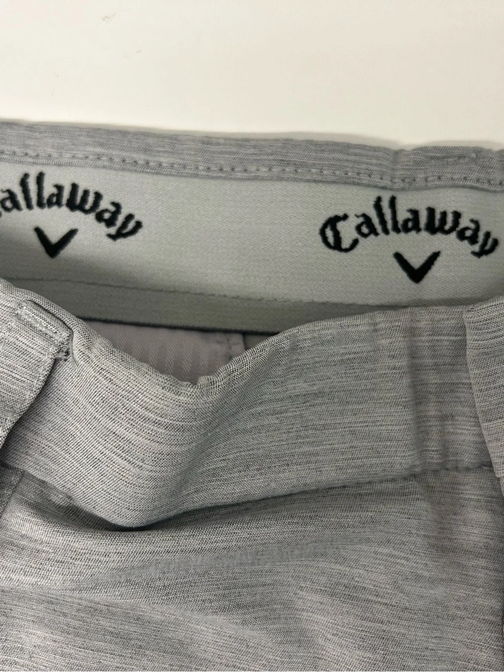 Callaway Men's Light Grey Performance Hybrid Shorts